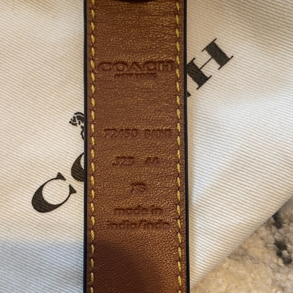 Coach Reversible Belt - Picture 3 of 8